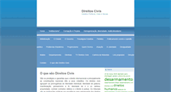 Desktop Screenshot of direitoscivis.org.br